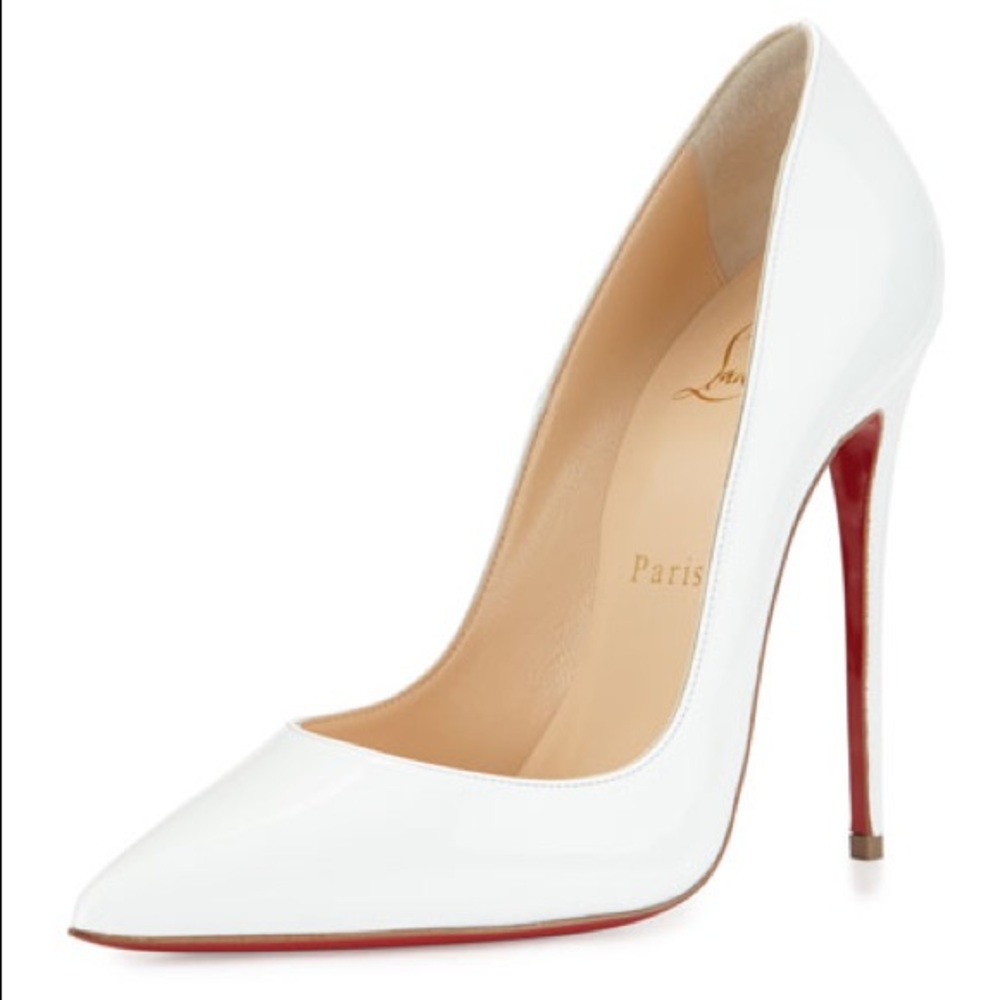 Christian Louboutin White So Kate 120 Heels